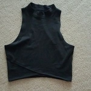 Hollister Turtle Neck Crop Top